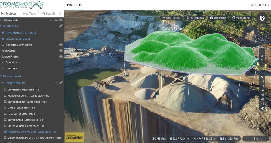 3d Scanning . Land mapping.